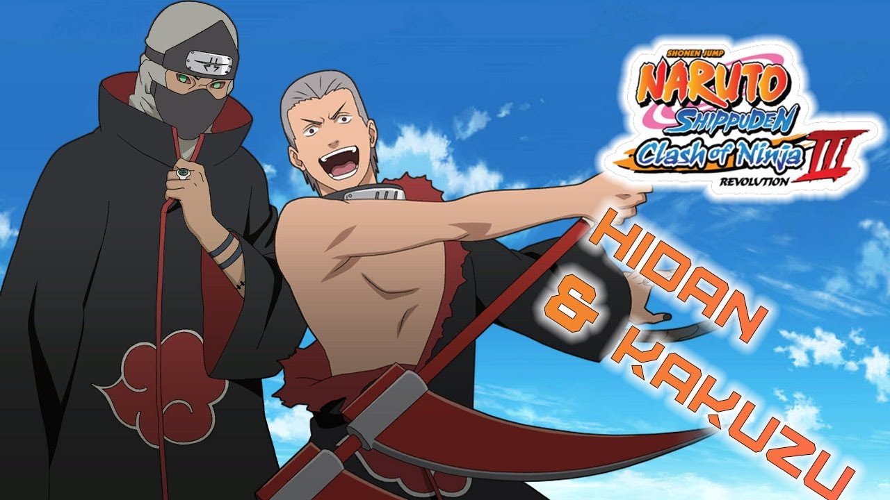 Naruto Shippuden Clash of ninja Revolution 3 Hidan & Kakuzu Tag Team Score Attack 60fps