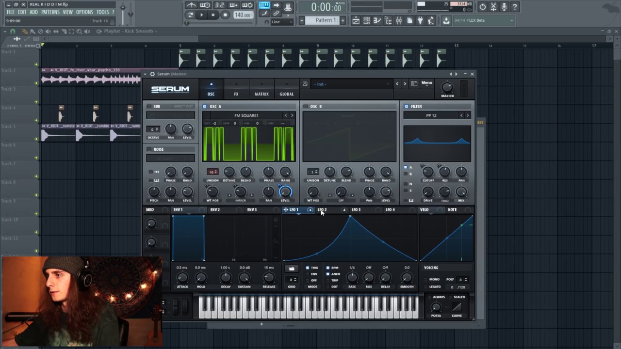 Making a RIDDIM drop.