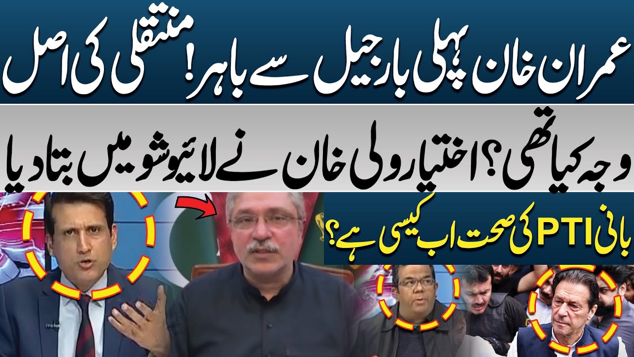 Why Was Imran Khan Moved Out of Jail? Ikhtiar Wali Khan Explains Live | Pakistan News