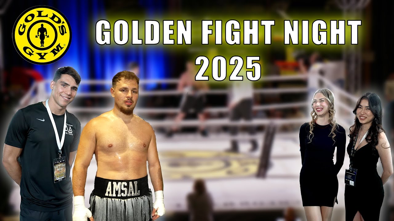 Die Golden Fight Night 2025 im Gold's Gym