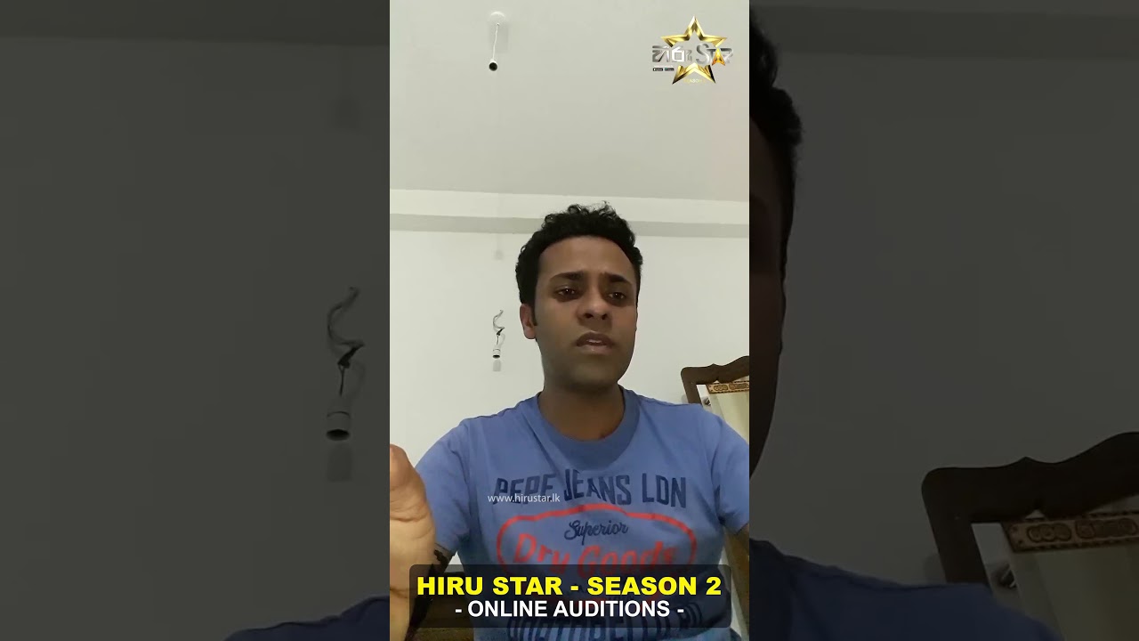 pradeep roy rodrigo| Hiru Star - Season 02 | Online Auditions