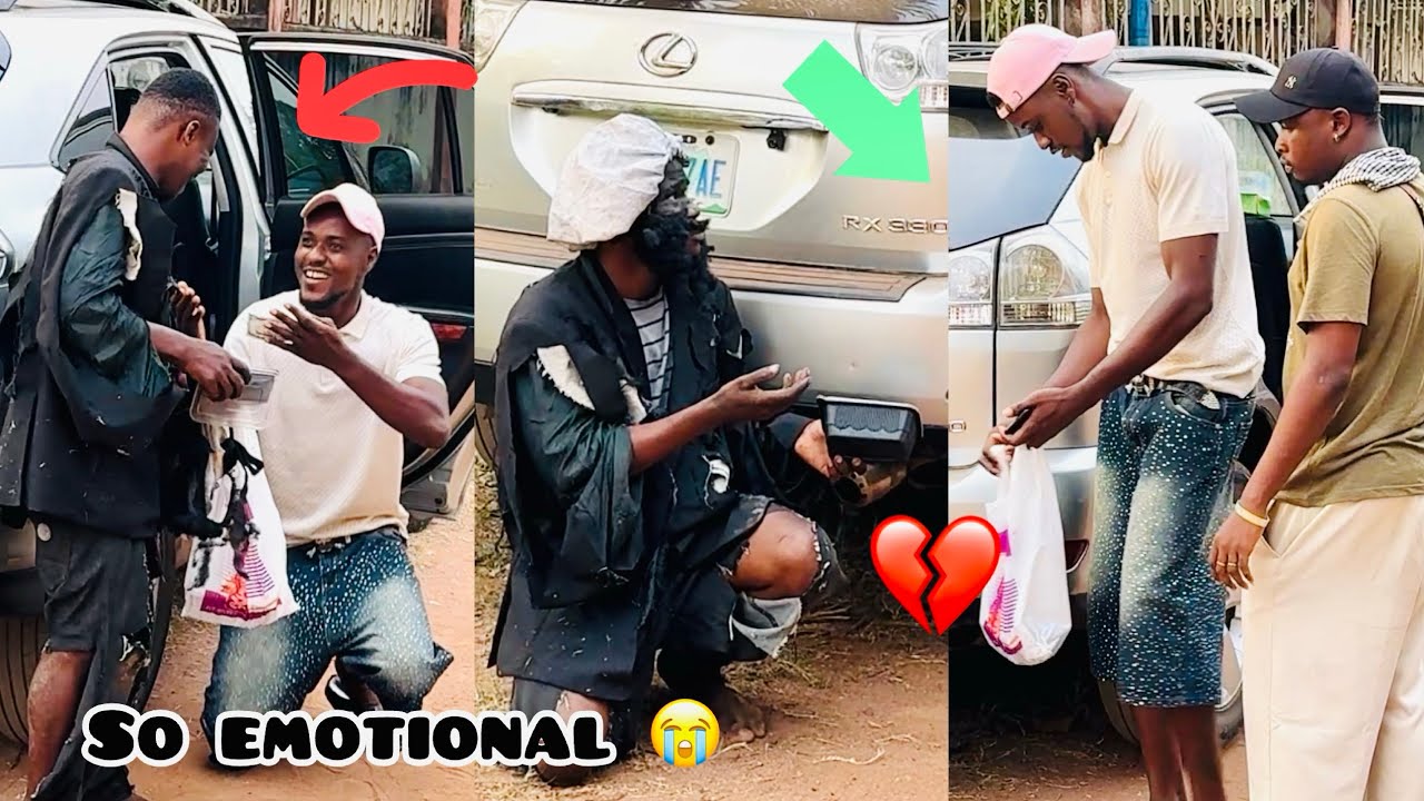   MAN ON DISGUISE SEARCHING FOR GOOD PEOPLE TO HEPL HIM 😭💔 SOCIAL EXPERIMENT #asmr #fypシ  #mrbeast 