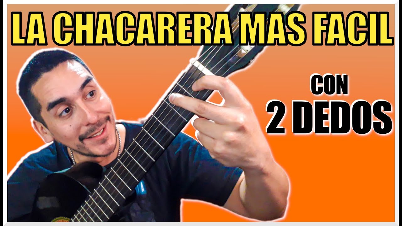 NEGRA CHACARERA - LA CHACARERA MAS FACIL - PARA TOCAR CON 2 DEDOS #clasesdeguitarra #tutorial #tabs