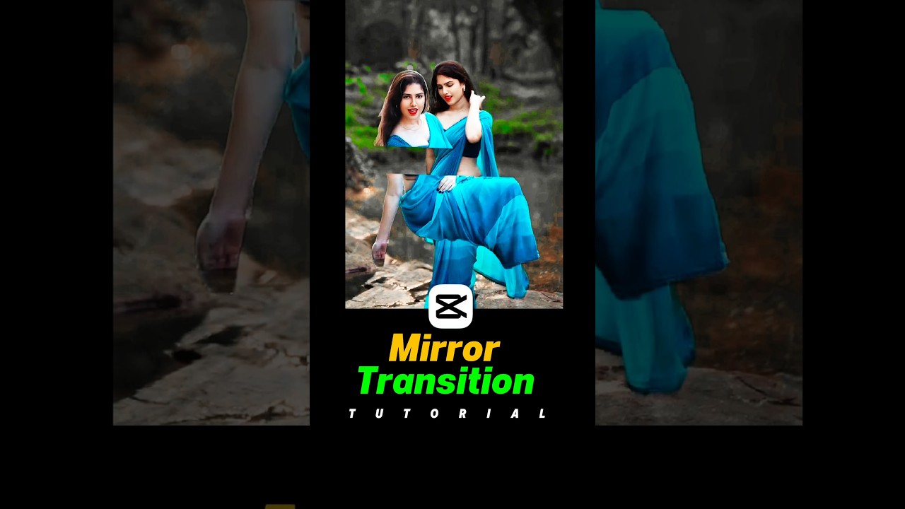 CapCut Mirror Transition Tutorial ✨ Aesthetic Pro Edit! 