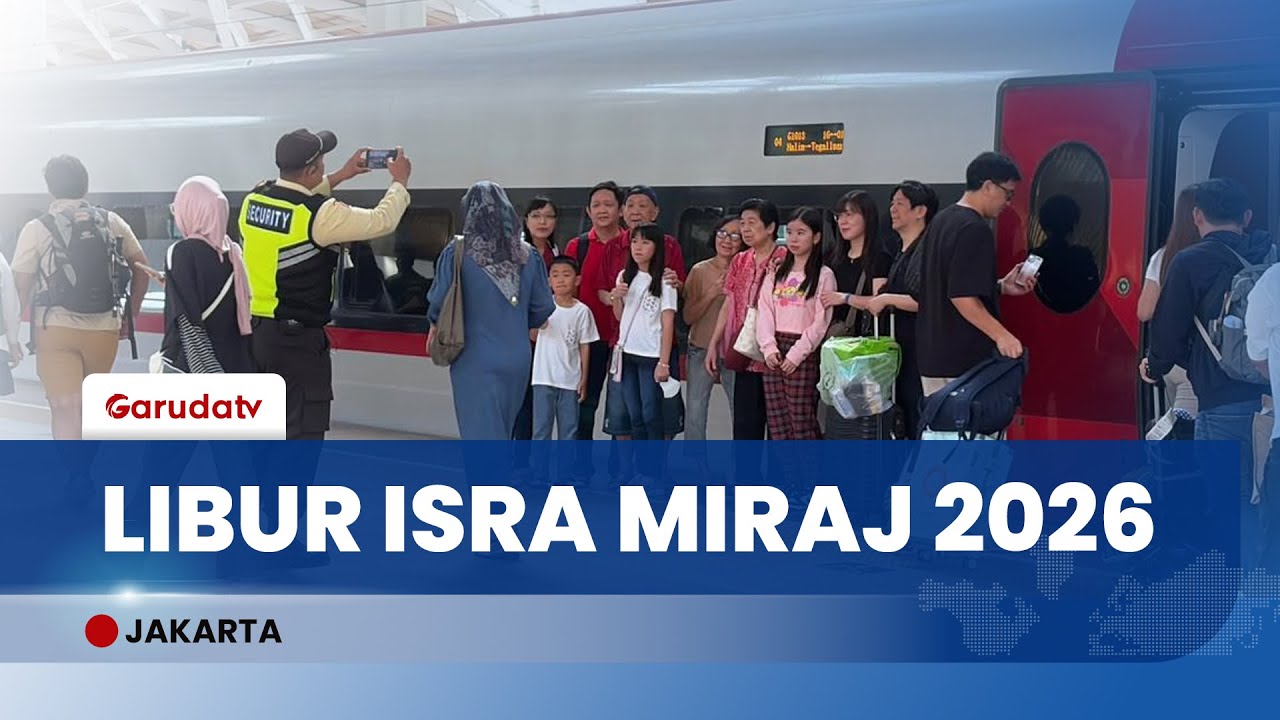 Libur Isra Miraj 2026: Penumpang Whoosh Membludak, 22 Ribu Orang Serbu Kereta Cepat!
