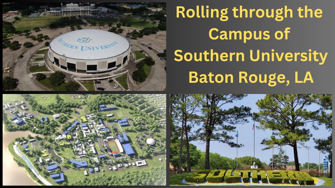 Rolling through the Campus of Southern University in Baton Rouge, LA (4K)