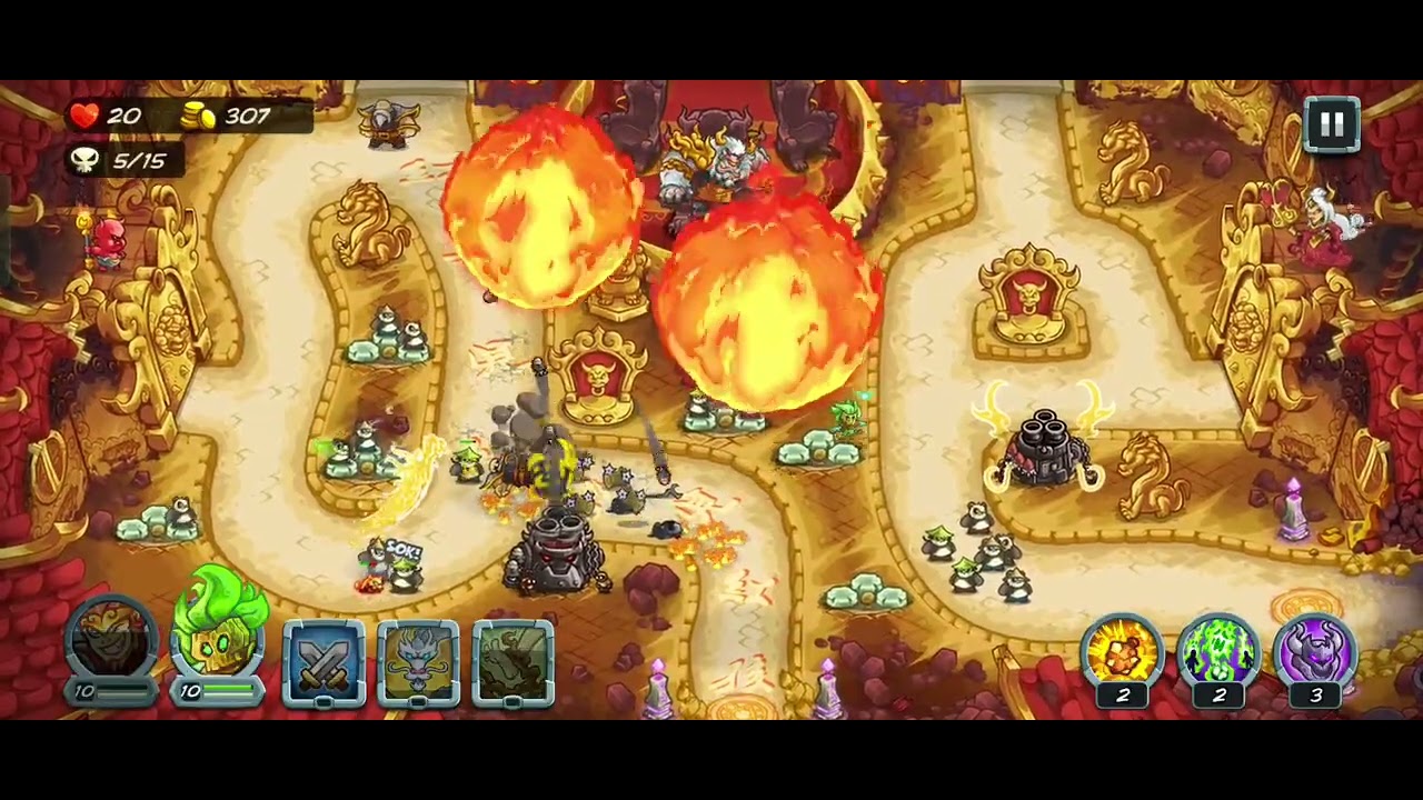 The Demon King Stronghold Campaign Stage Walkthrough (Impossible Difficulty) - Kingdom Rush Alliance