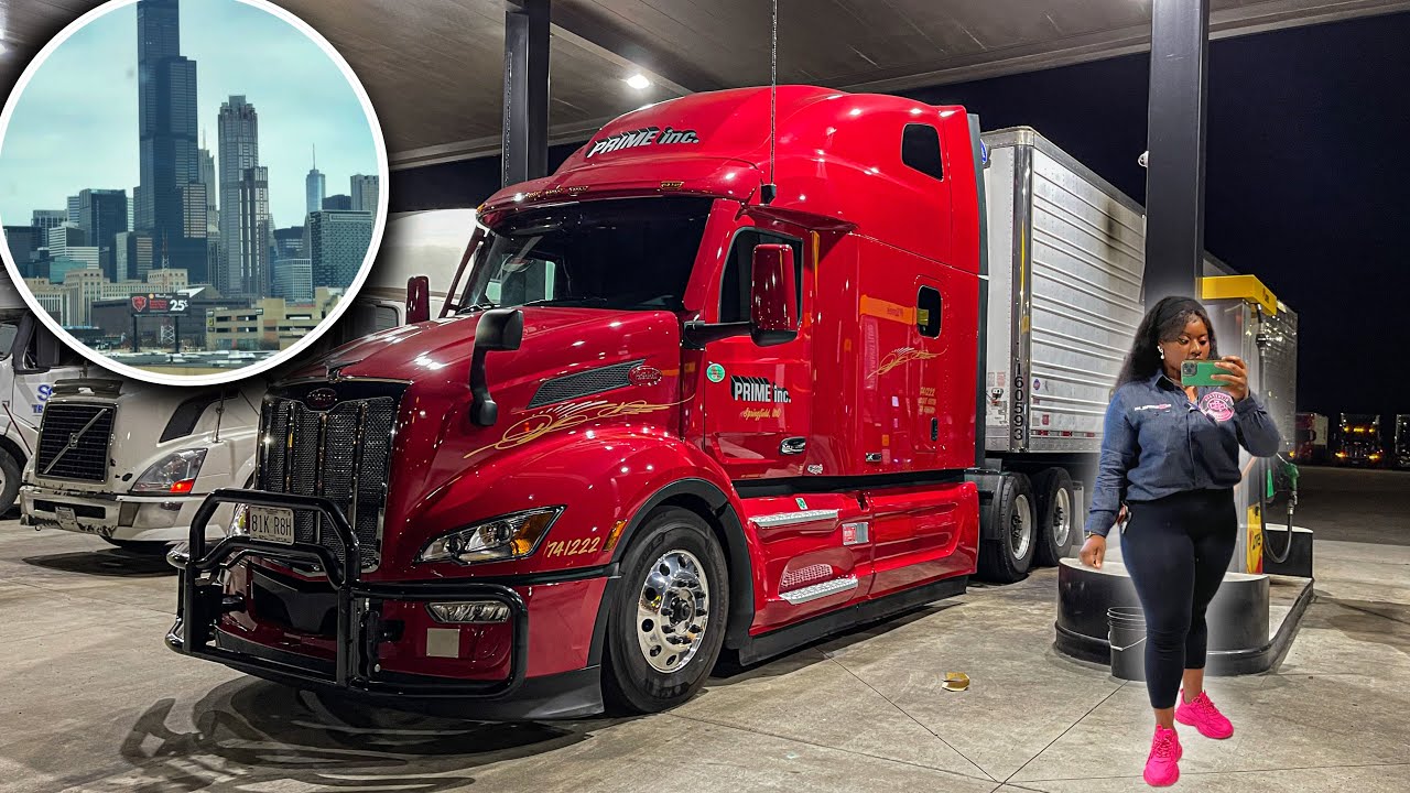 Last Load In Chicago! Making Money With Prime Inc Short Loads 💰