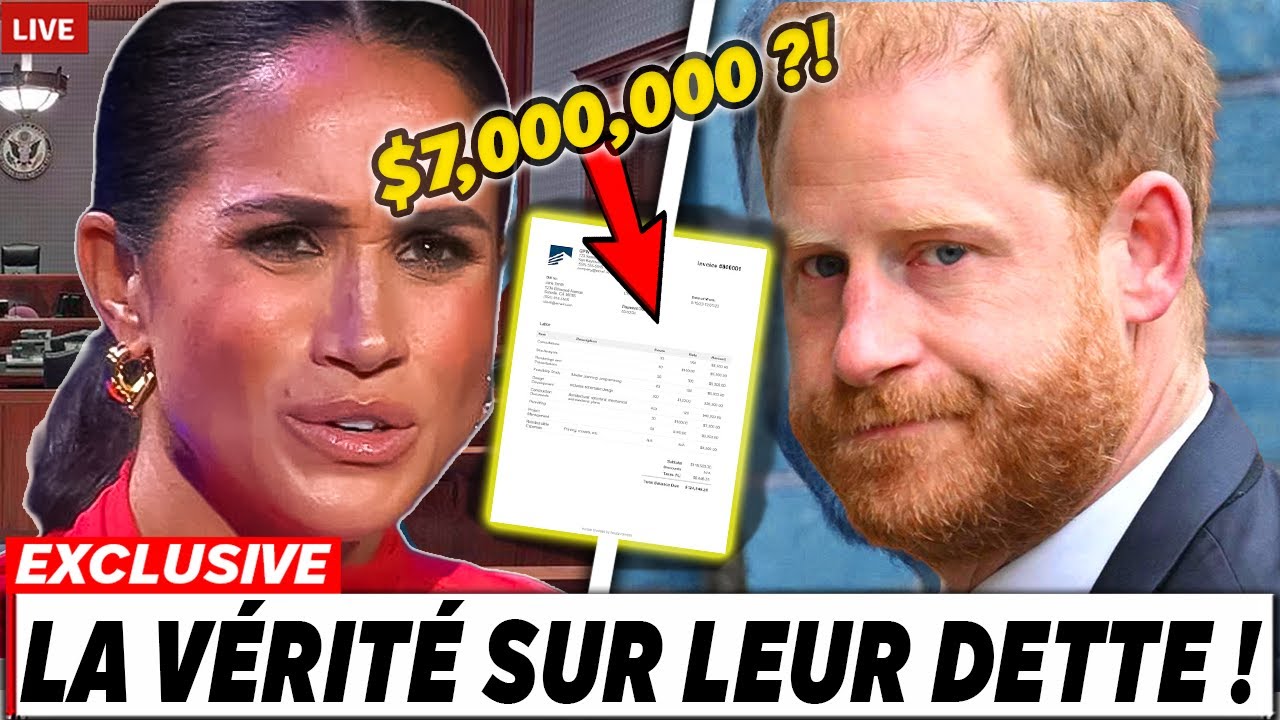 SCANDALE Royal : Harry et Meghan ont 30 JOURS pour rembourser 7 MILLIONS !