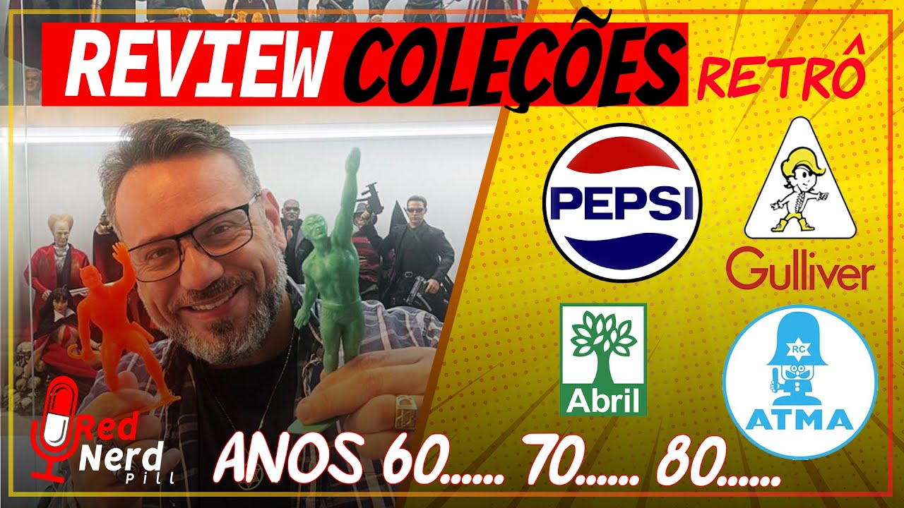 Coleções retrô dos anos 60, 70, 80 super raridades!!!