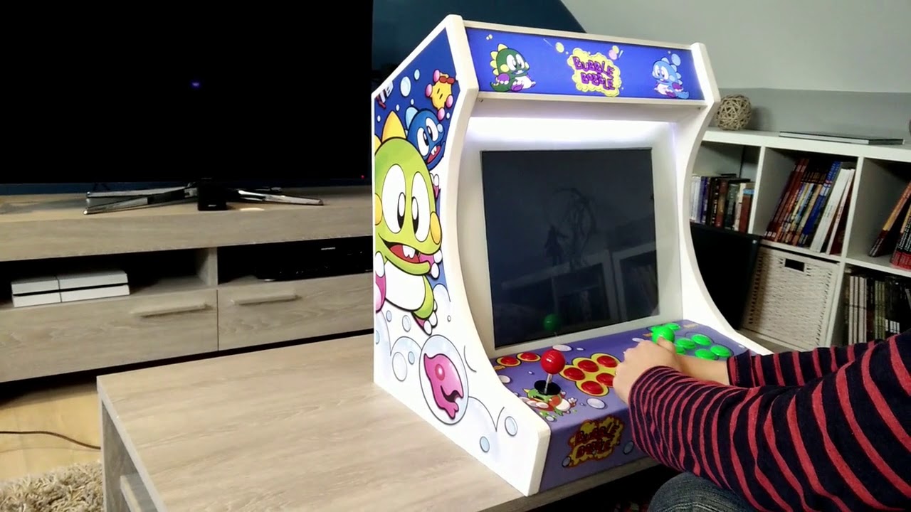 Test final de mon bartop Bubble Bobble