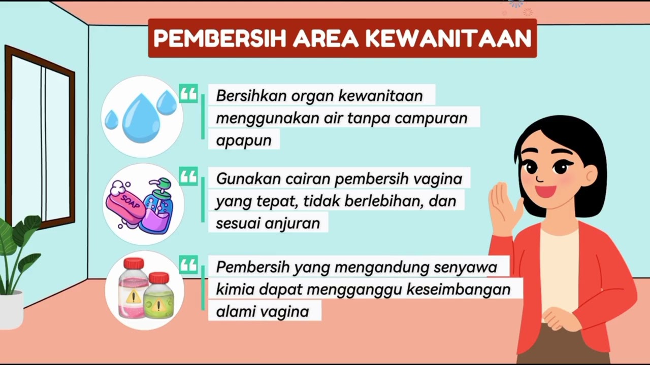 Edukasi Media Video tentang Vulva Hygiene 