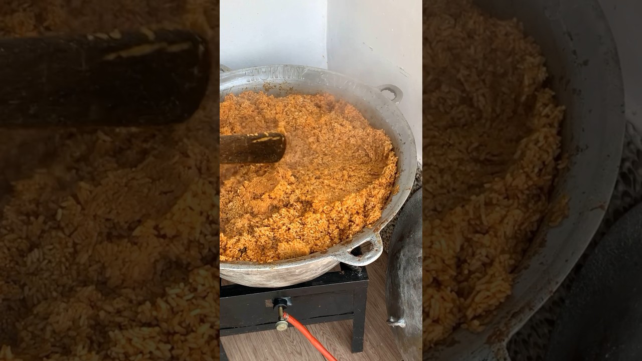Party Jollof for 160 people