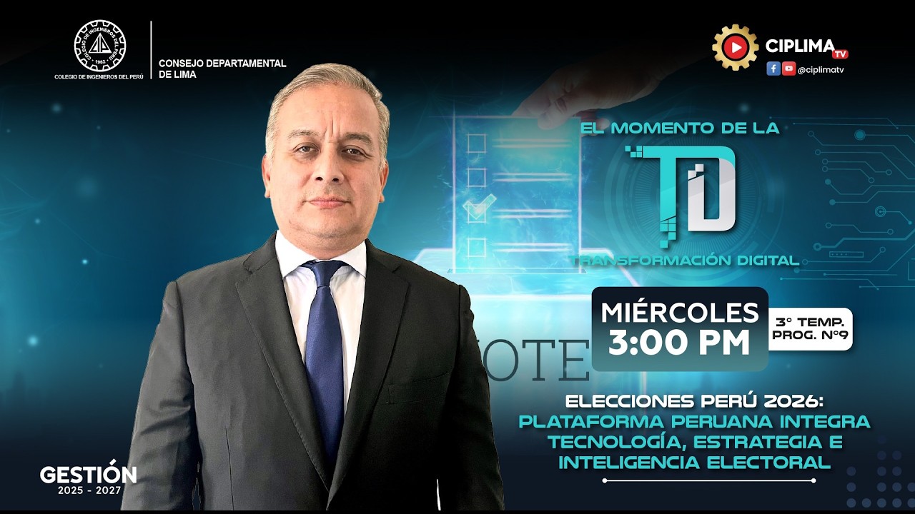 Elecciones Perú 2026: Plataforma peruana integra tecnología, estrategia e inteligencia electoral.