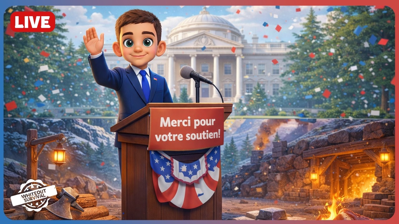 Fin du SVS, fin de Mandat Présidentielle sur WHITEOUT SURVIVAL !