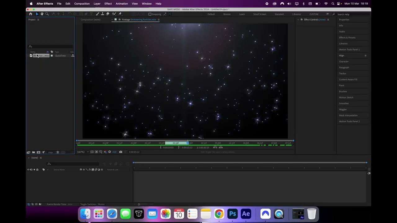 1 After Effect Interface