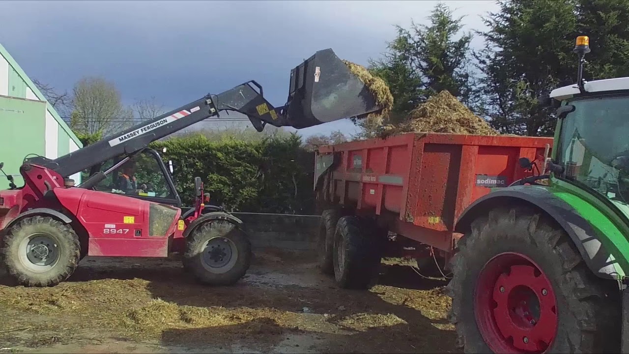 Transport de fumier - Massey Ferguson - Fendt