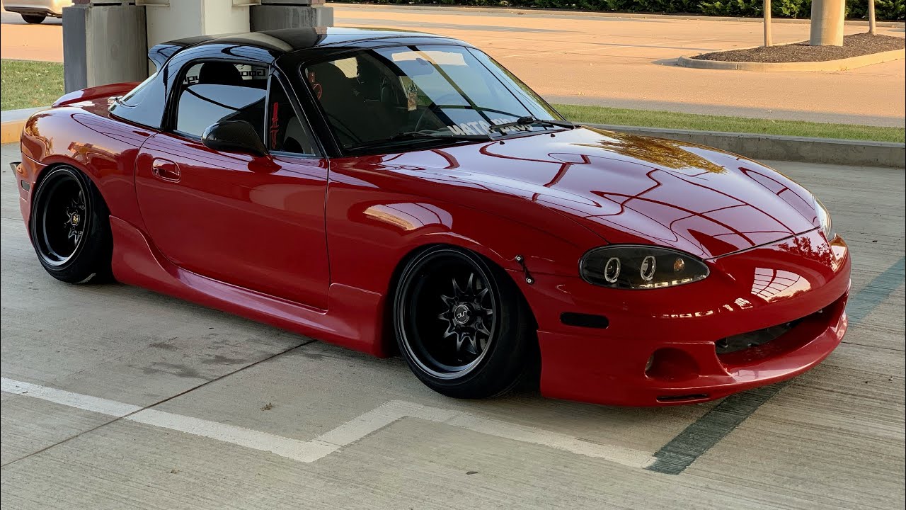 Slamming The Miata! Again....