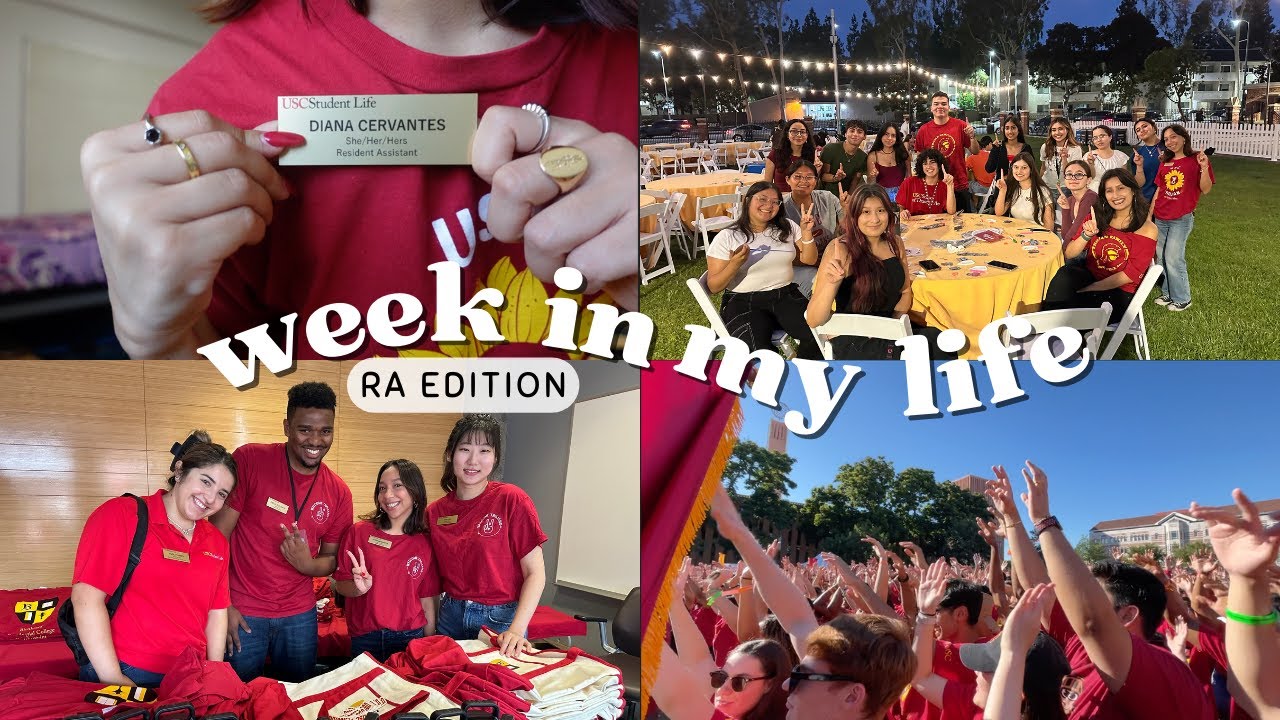 what it's REALLY like being an RA | USC Welcome Week