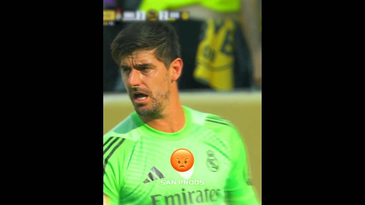 Courtois heroic Save That Saved The Game 🤯
