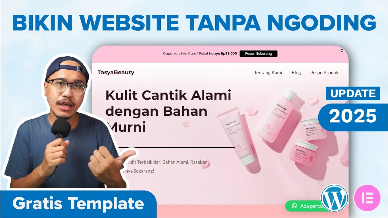 Cara Membuat Website Wordpress untuk Pemula 2025 | Wordpress Tutorial Indonesia 2025