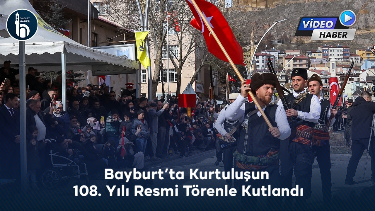 Bayburt’ta 108. Kurtuluş Yılı Törenle Kutlandı #bayburt
