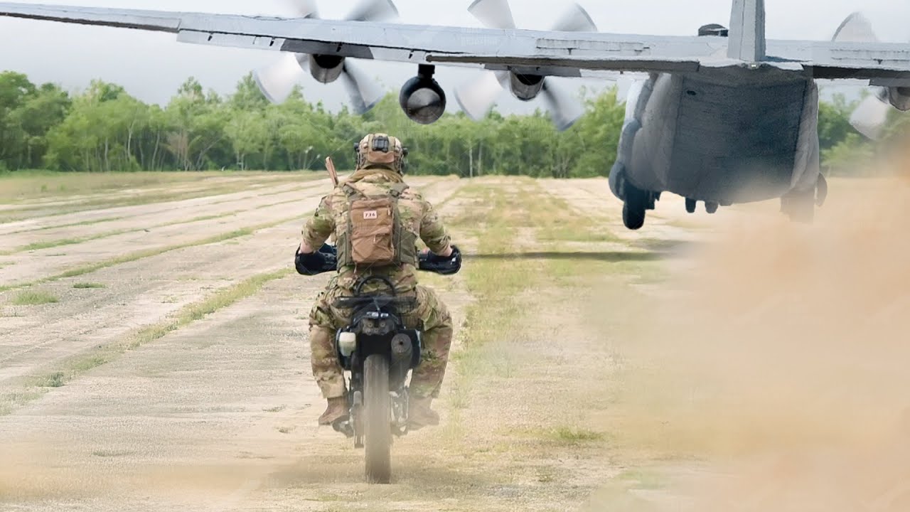 U.S. Air Force Rapid Response Team Lands Massive C-130 in the Middle of Nowhere