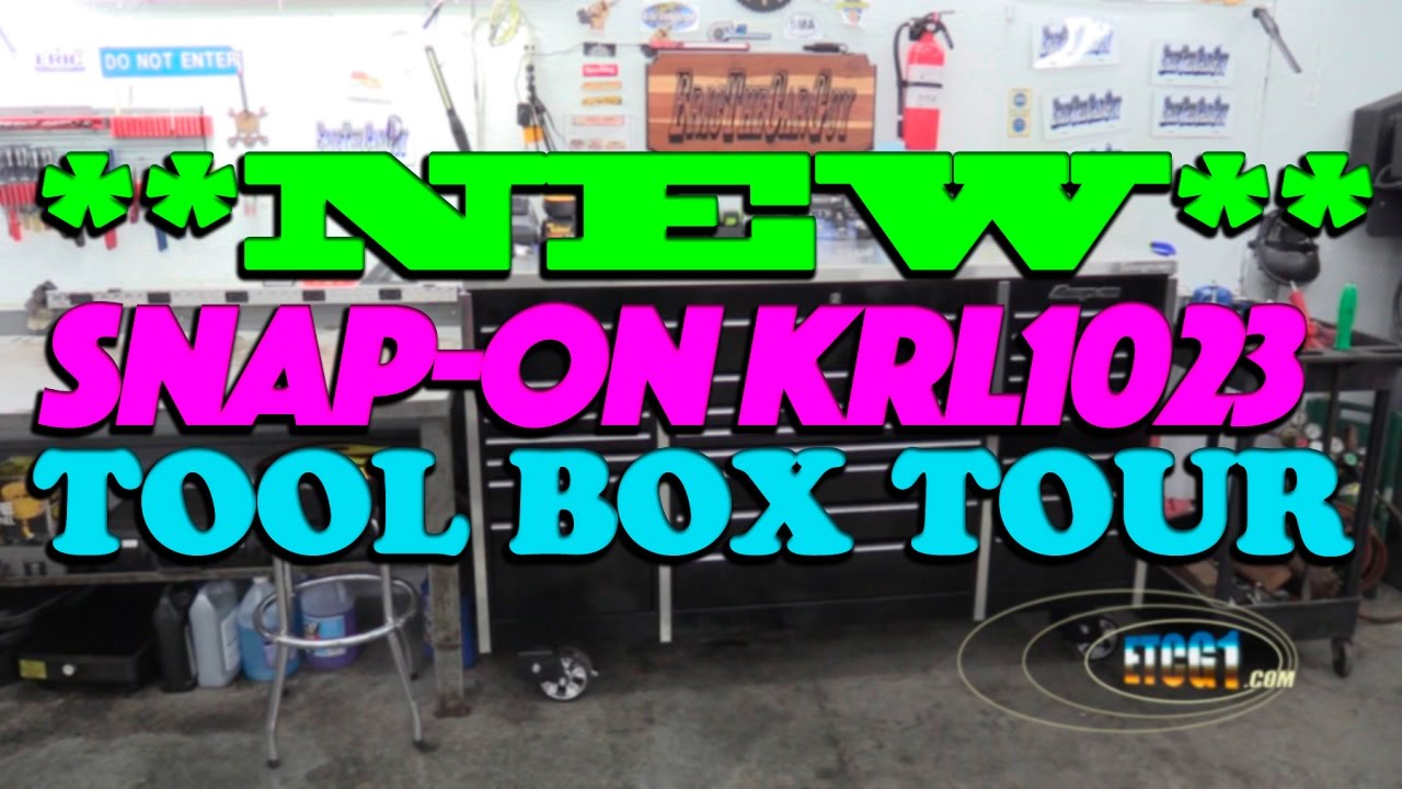 **Новый** набор инструментов Snap-on KRL1023 Tour