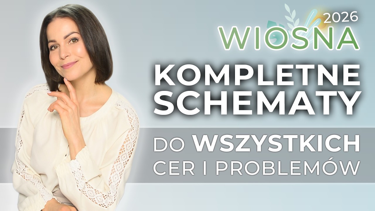 SCHEMATY PIELĘGNACJI na WIOSNĘ 📑 | Do każdego PROBLEMU i rodzaju CERY