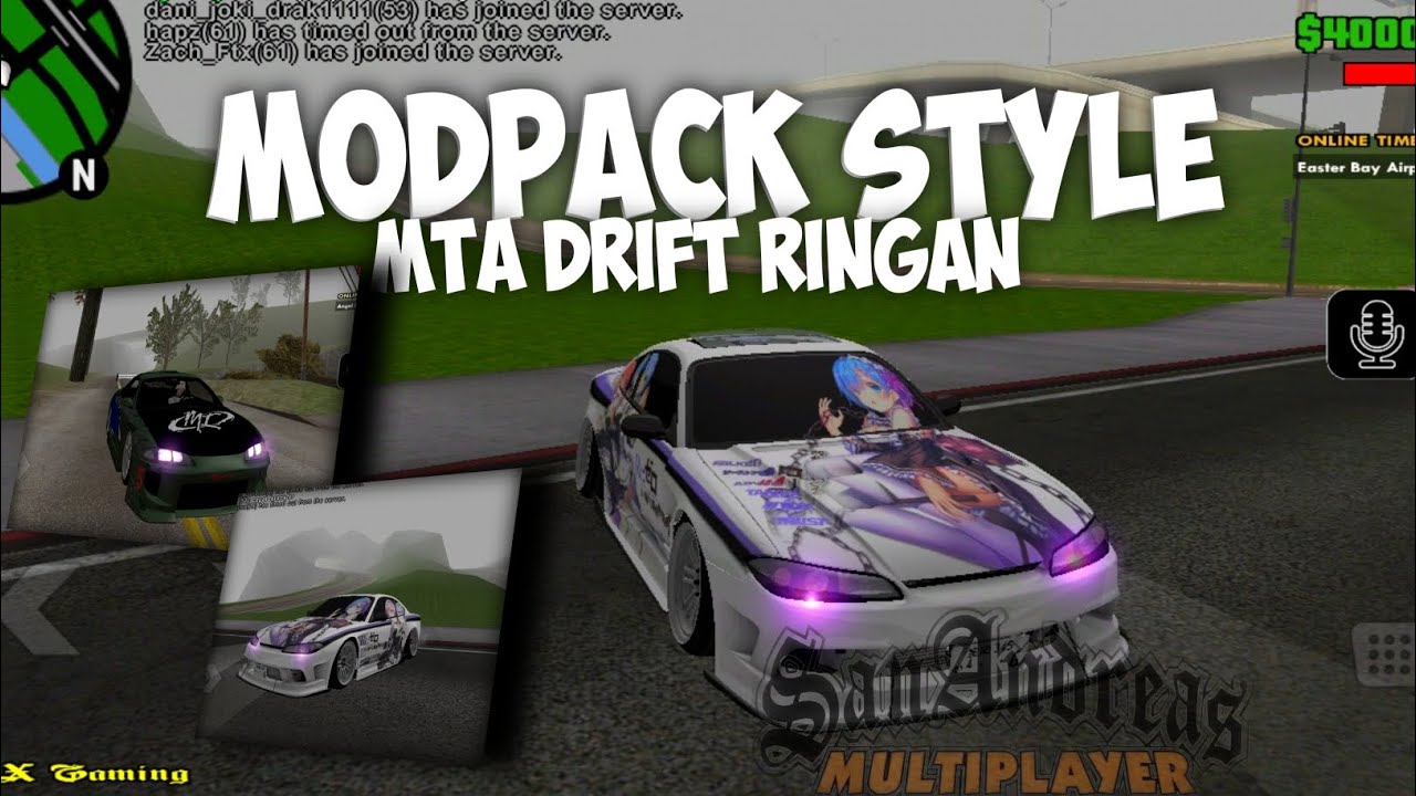 [SHARE!!] MODPACK STYLE MTA DRIFT RINGAN ||GTA SAMP ANDROID