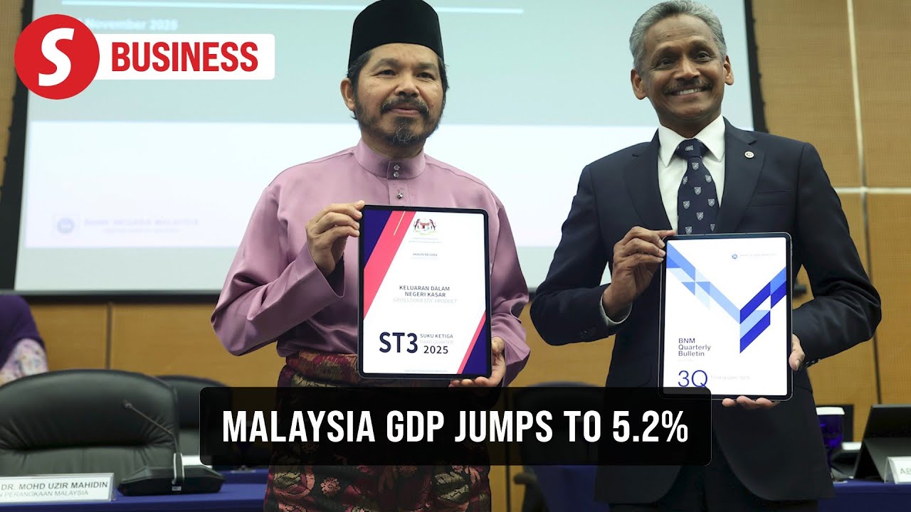 Malaysia's economy grows 5.2% in 3Q, as projected