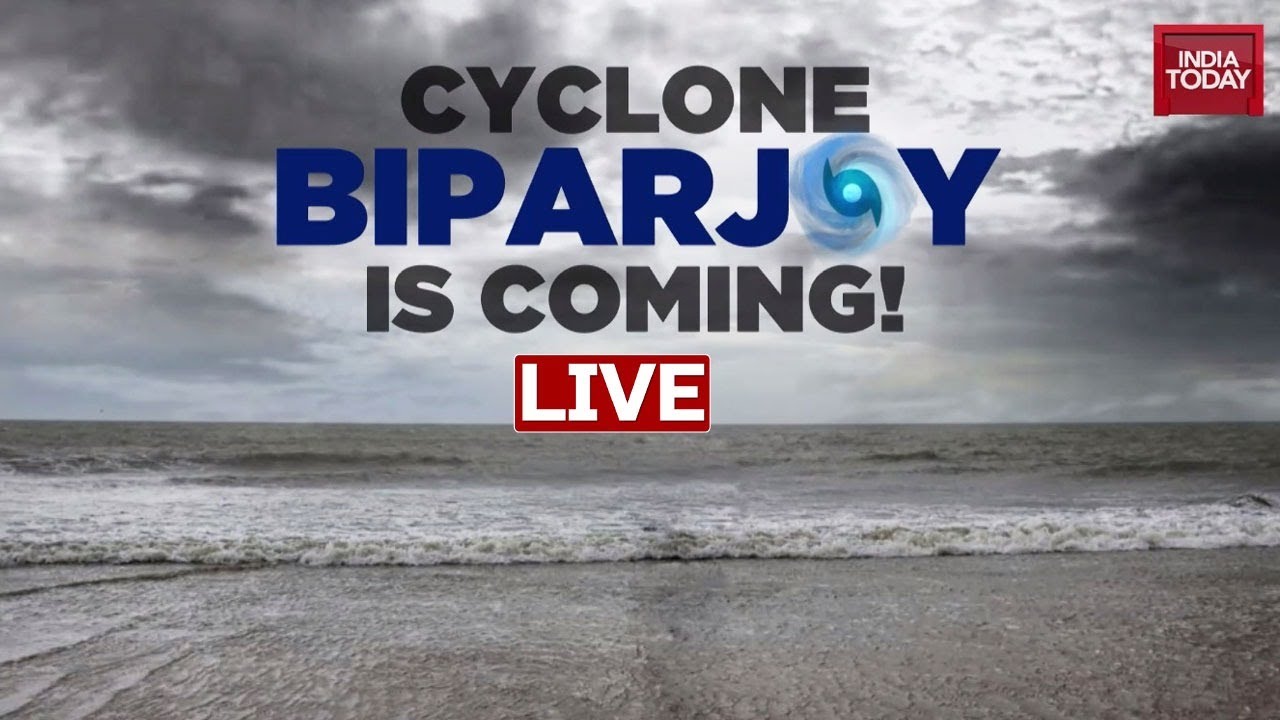 Cyclone Biparjoy Live Tracking | Red Alert In Saurashtra And Kutch| Heavy Rains Lash Coastal Gujarat