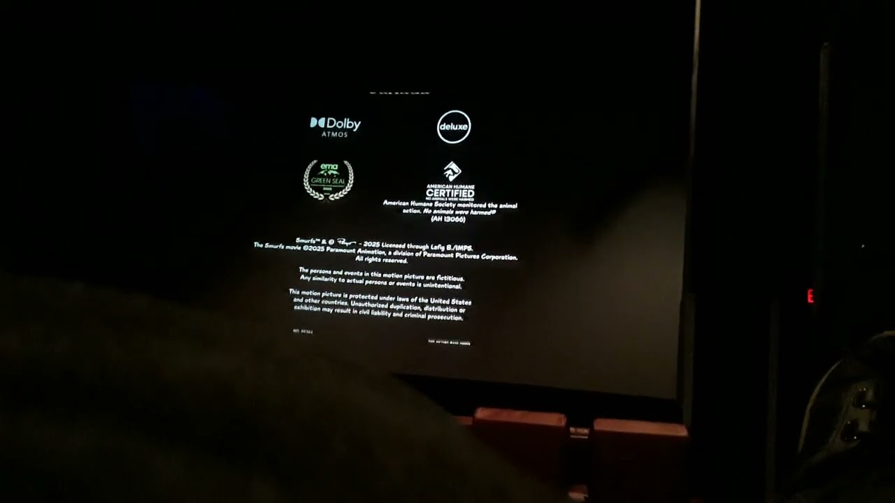 Digital Cinema Ending: Smurfs (2025)