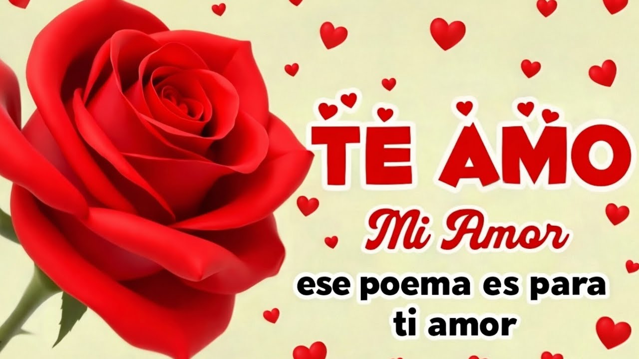 Un poema para ti solo para el amor de mi vida 