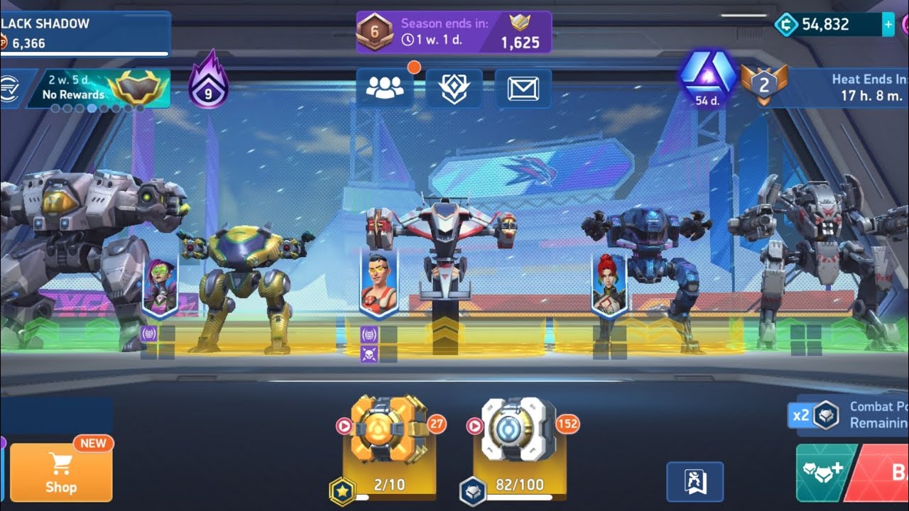 😎Mech arena gameplay #1 | lancher with duel Gemini |