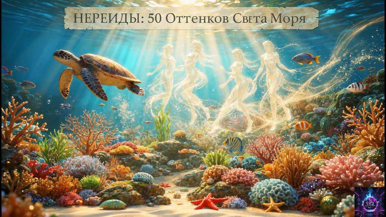 НЕРЕИДЫ: 50 Оттенков Света Моря #Нереиды #МифыИЛегенды #МузыкаМоря #ДочериНерея #МагияОкеана