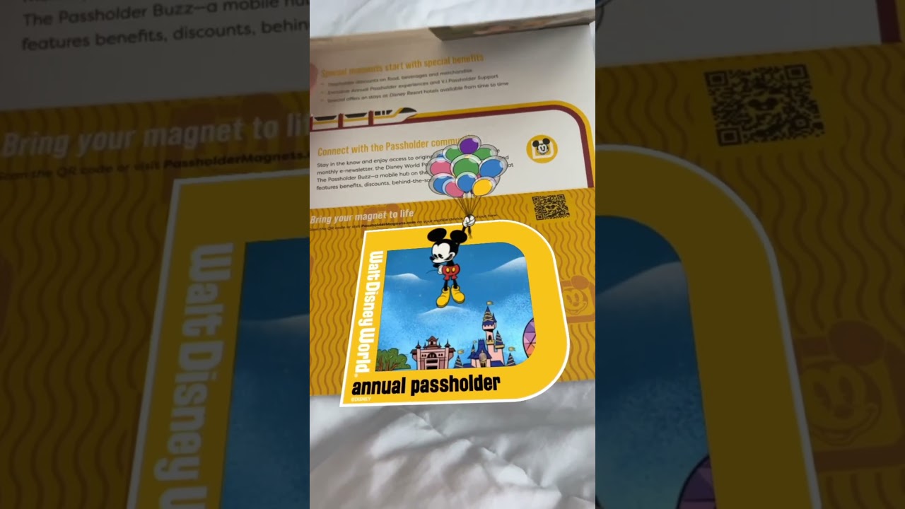 This is what you get when you become a Disney World Annual Passholder #shorts