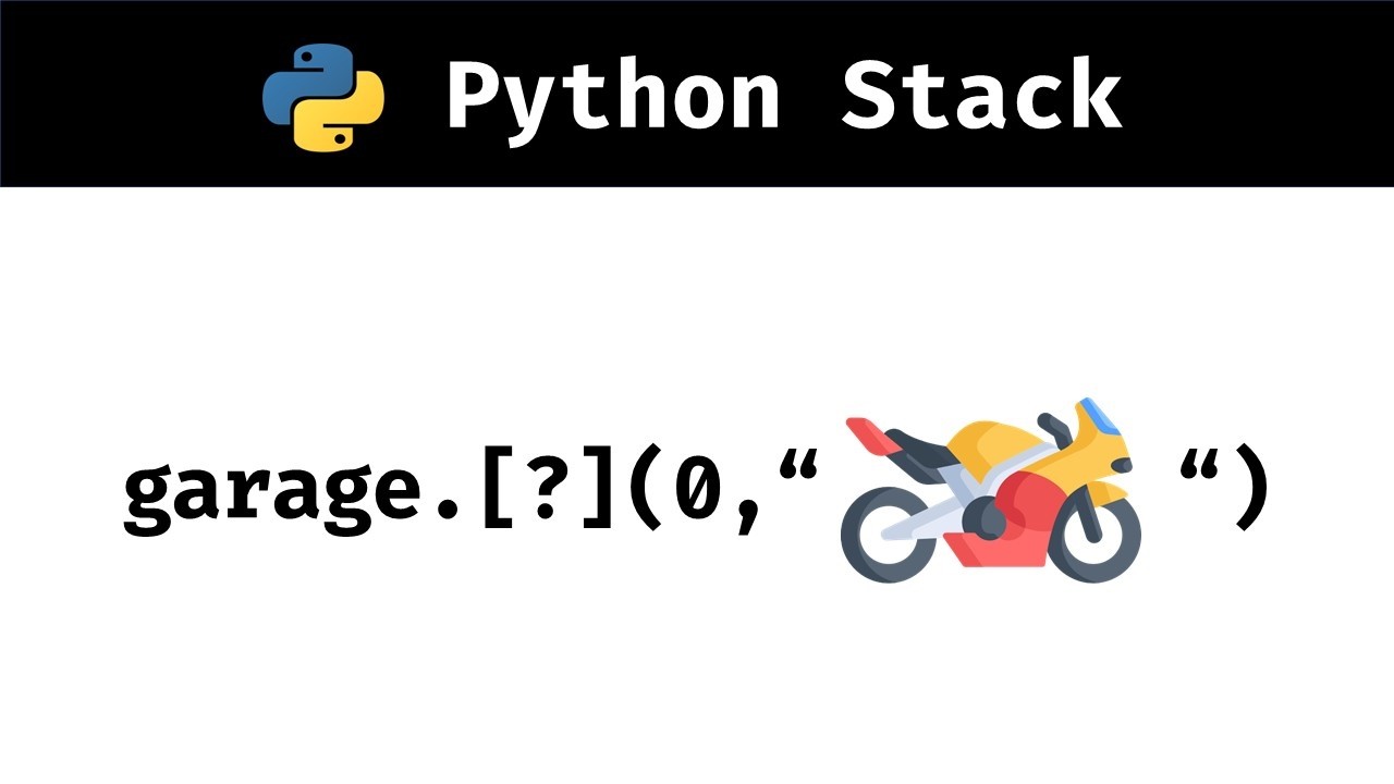 Python Stack For Beginners Visually Explained