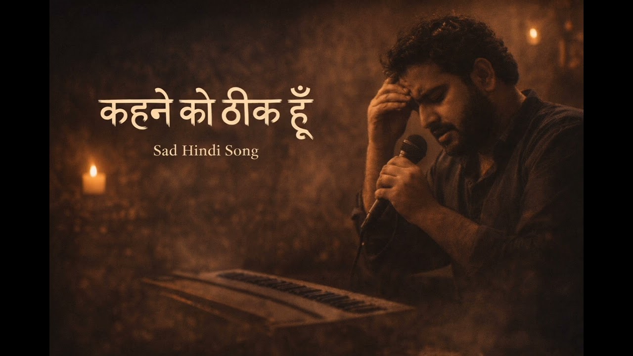 कहने को ठीक हूँ | Heart Touching Sad Song | Emotional Hindi Song | Night Listening