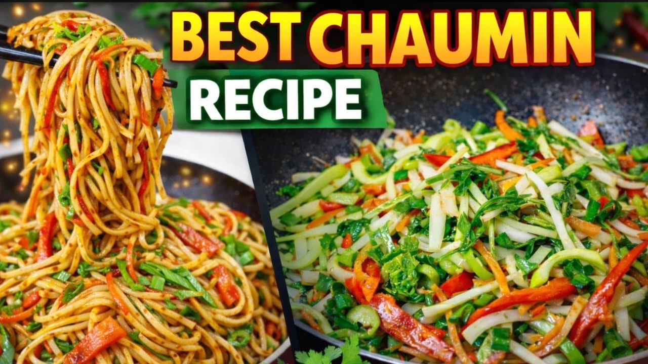 Street Style Veg Chaumin Recipe l Easy And Quick Recipe 