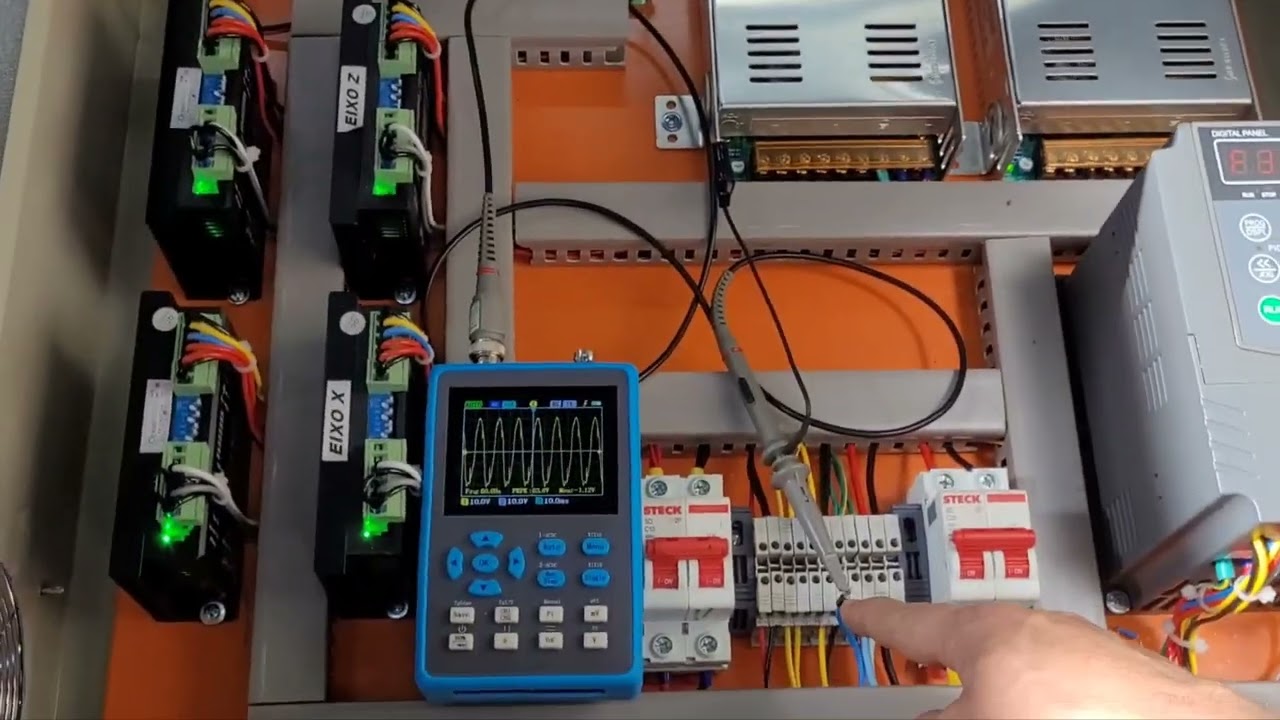 Interferência causada por chaveamento eletrônico, RNR Ecomotion perdendo comunicação.