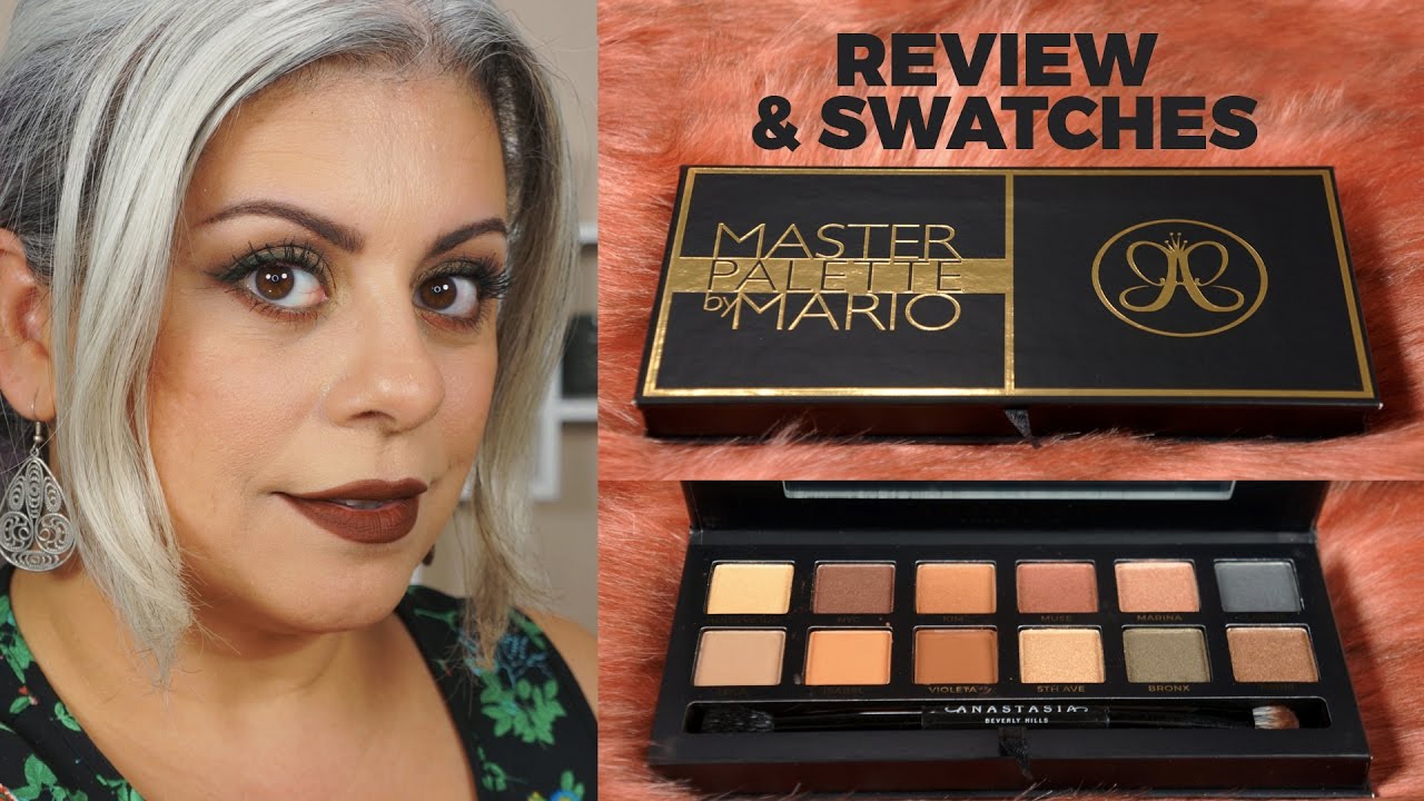 Anastasia Beverly Hills Master Eyeshadow Palette by Mario | Review & Swatches