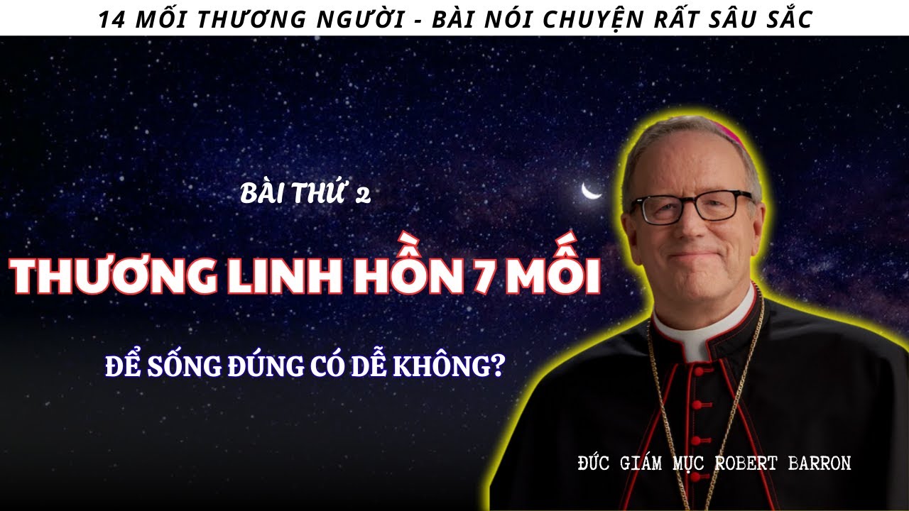 Bảy Việc Thương X&oacute;t Linh Hồn - Con Đường Dẫn Đến Sự Vĩ Đại Thi&ecirc;ng Li&ecirc;ng - Đức Cha Robert Barron
