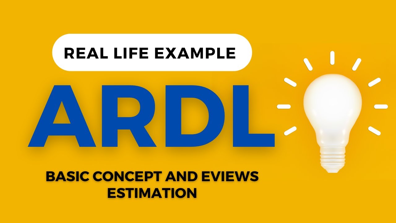 ARDL Model using Eviews | Real Life Example 2023 | Basic to Advance (Urdu & Hindi)