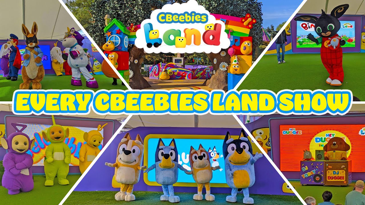 All the Shows from CBeebies Land | Bluey, Hey Duggee, Bing, Teletubbies and More (May 2025) [4K]
