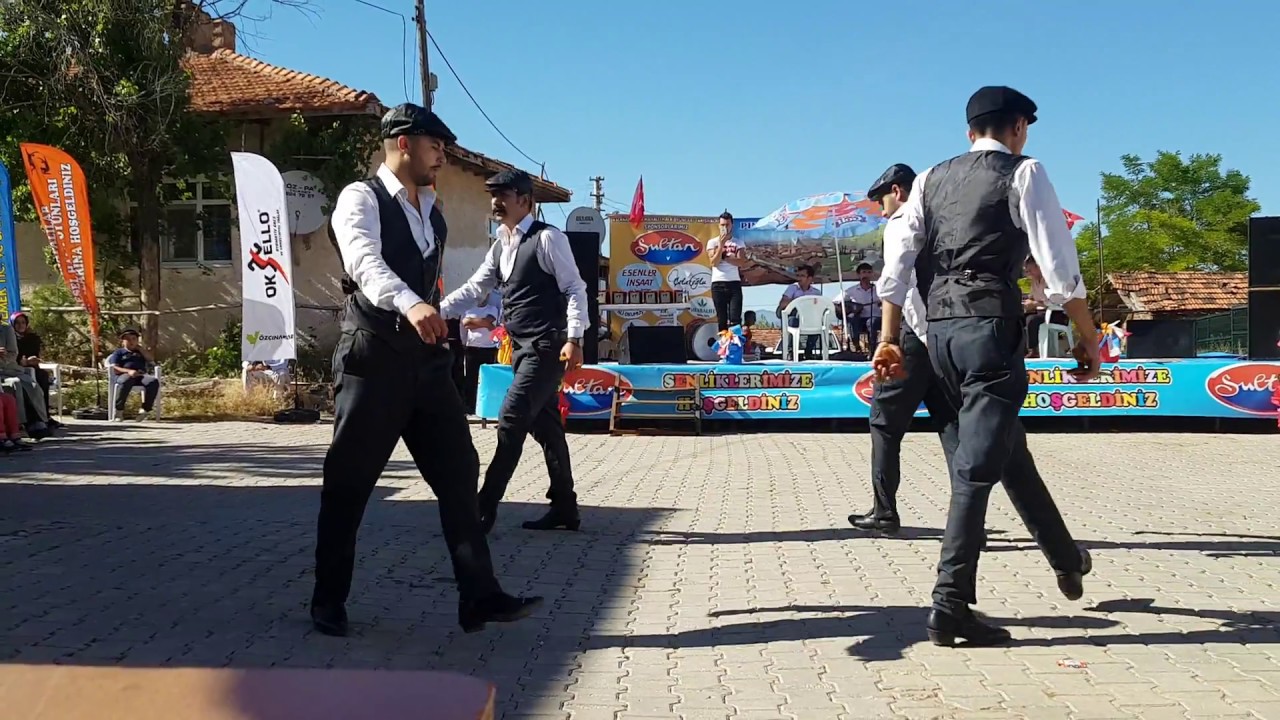 Aziz Baltak ve Sabri Çakır Dağsalı Karmı Yağdı-Dağardı Oyun Böyle Oynanır Zeybek Aslanapa Kütahya