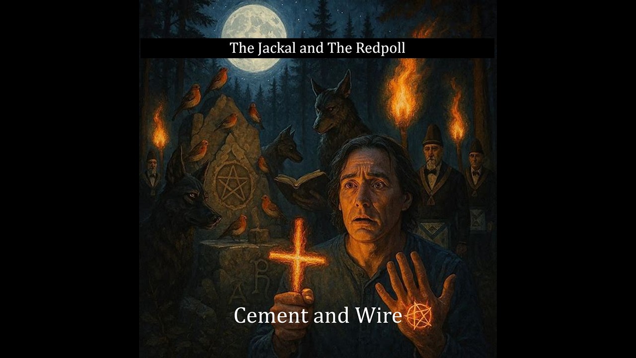 The Jackal and The Redpoll by Cement and Wire #deathrock #originalmusic #noblecounty #ohio #horror