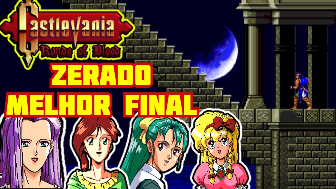 Castlevania Rondo of Blood - ZERADO - Melhor Final - Todas as mulheres resgatadas!
