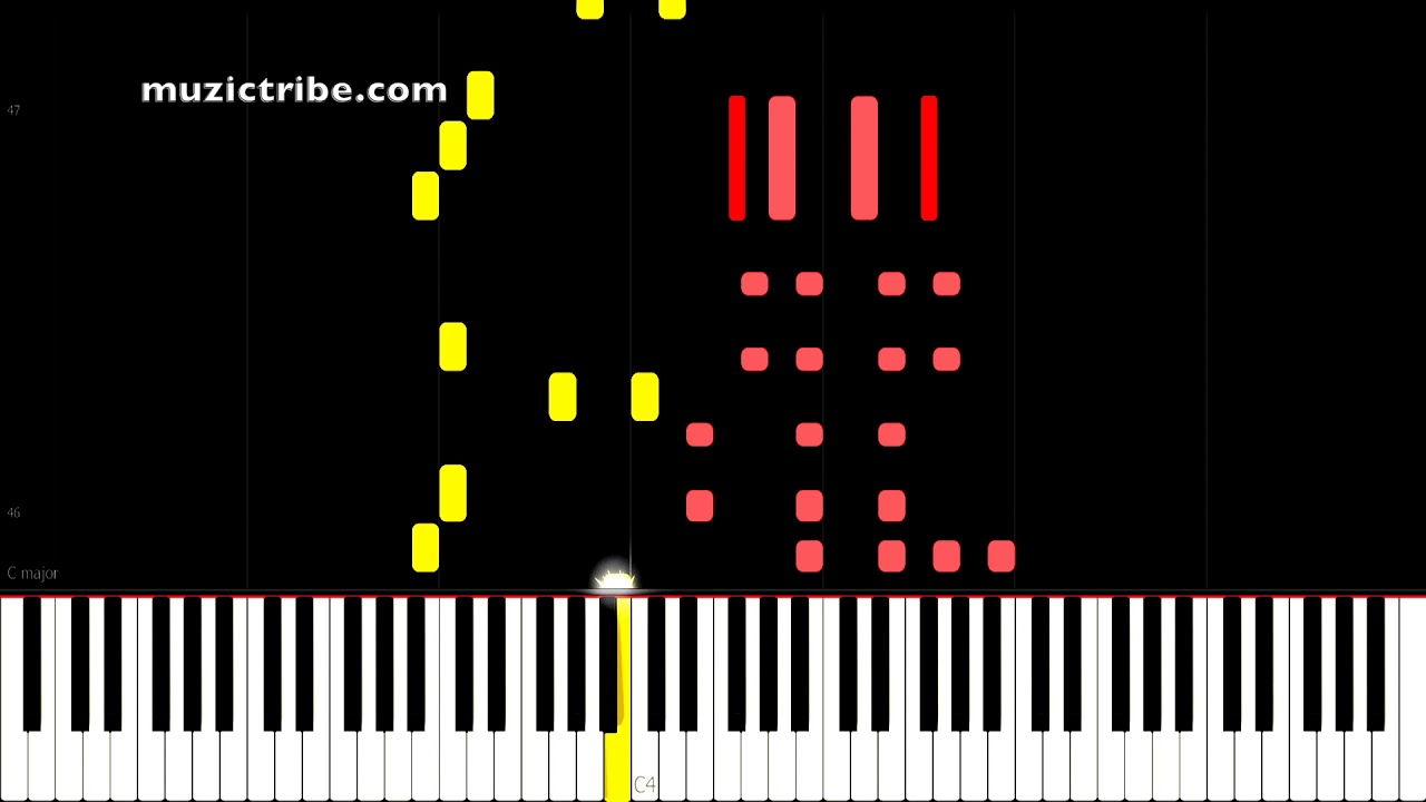 (G)I-DLE - Senorita - Piano Tutorial (muzicTribe)