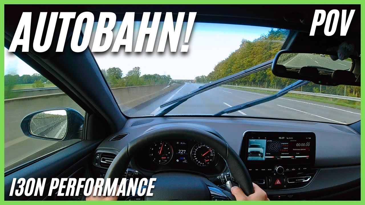 2023 Hyundai i30N Performance DCT AUTOBAHN POV (4k)